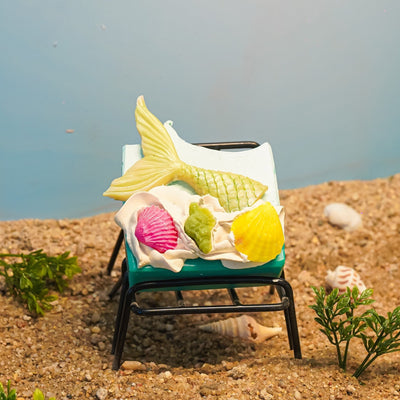 Mermaid Soap Bar - Ocean Inspired Shimmer Soap – Body Soap on Brown Living™. SKU: SS-26. Img 2.