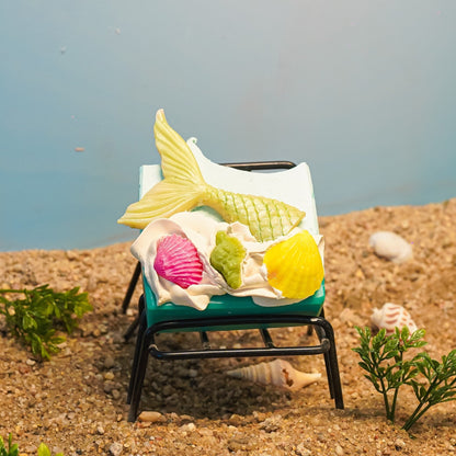 Mermaid Soap Bar - Ocean Inspired Shimmer Soap – Body Soap on Brown Living™. SKU: SS-26. Img 2.