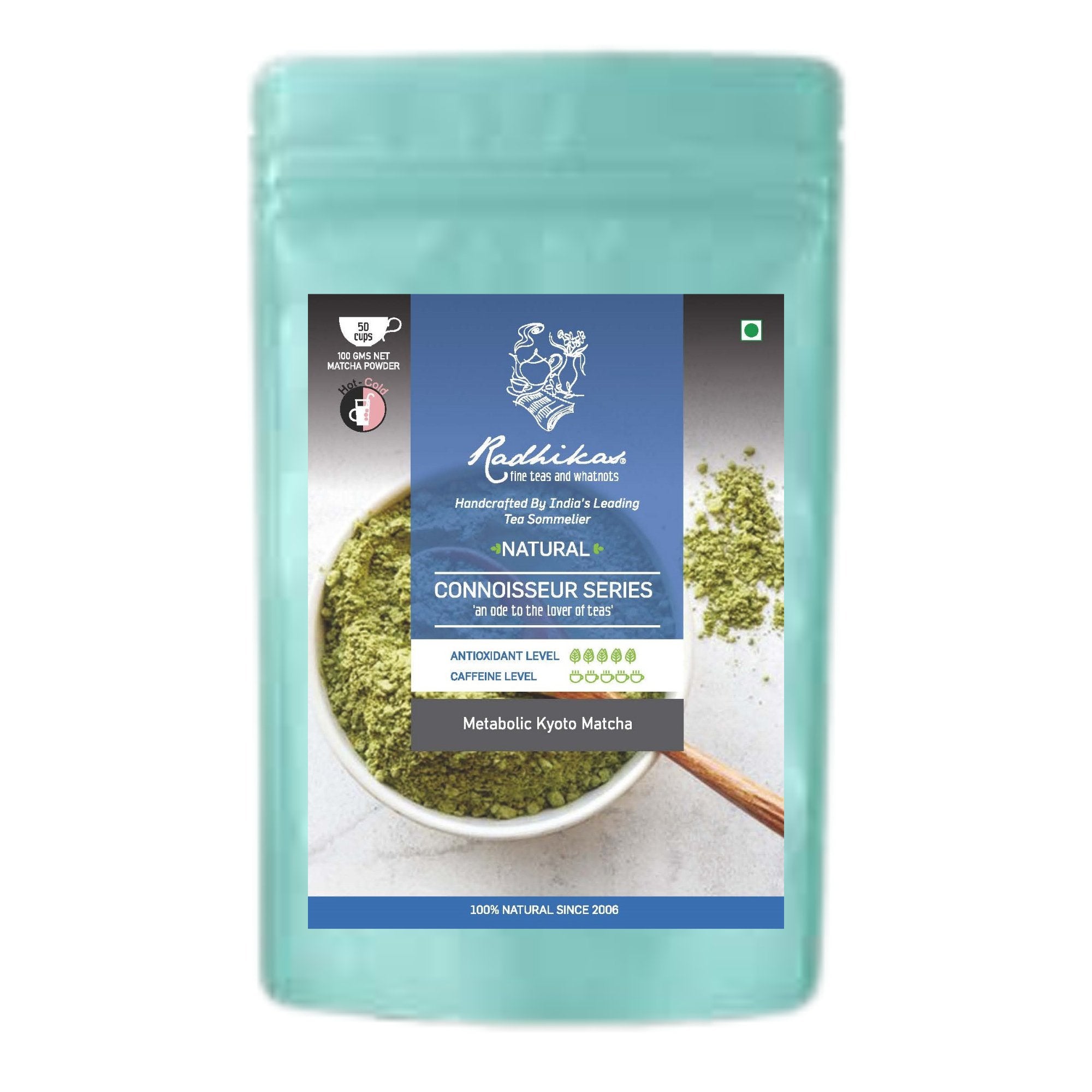 Metabolic Kyoto Matcha Tea - 55 g | Verified Sustainable by Brown Living™