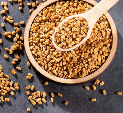 Methi Dana (Fenugreek Seeds) – Premium Whole Spice for Cooking – Seasonings & Spices on Brown Living™. SKU: 00O. Img 4.