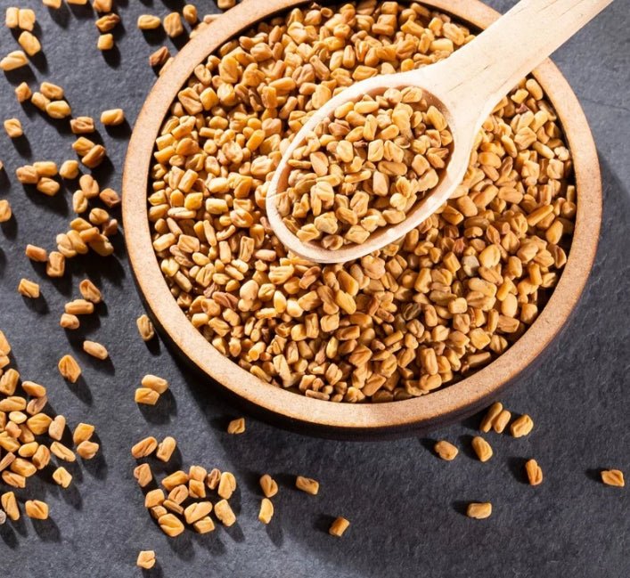 Methi Dana (Fenugreek Seeds) – Premium Whole Spice for Cooking – Seasonings & Spices on Brown Living™. SKU: 00O. Img 4.