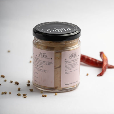 Methiyano Masalo – Spicy Cheese Spread with Chili, Garlic & Jalapenos – Jams & Spreads on Brown Living™. SKU: SC07MM. Img 5.