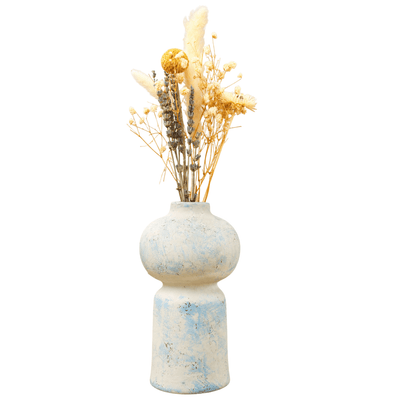 Midnight Bloom Decorative Vase with Dried Botanicals – Vases on Brown Living™. SKU: V-412. Img 5.