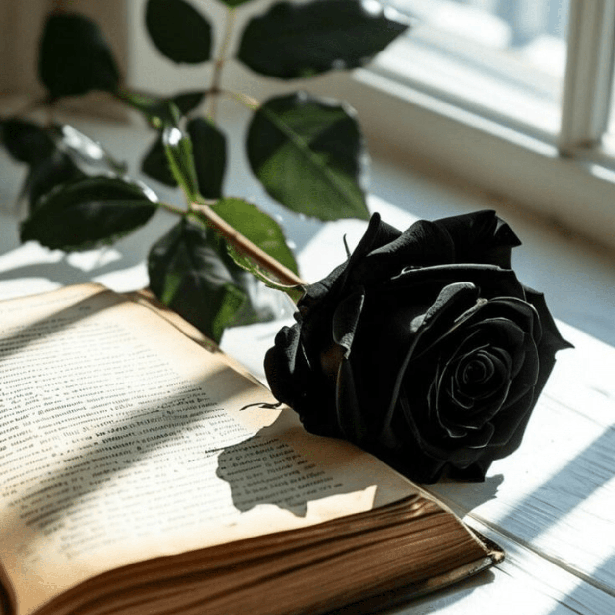 Midnight Noir Preserved Real Rose | Long Lasting Luxury Floral Gift – Gift Giving on Brown Living™. SKU: v-422. Img 6.
