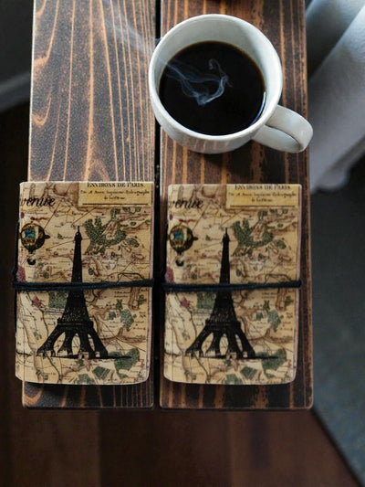 Mini Recycled Paper Journal Pack of 2 – Notebooks & Notepads on Brown Living™. SKU: OEP2533993a. Img 9.