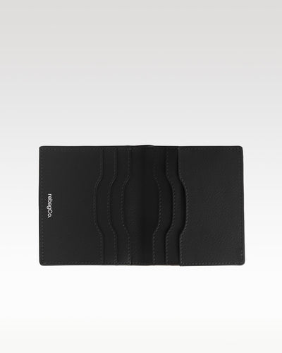 Minimal Handmade Slim Wallet for Everyday Use – Wallet on Brown Living™. SKU: BL-WAL-BRN-004. Img 6.