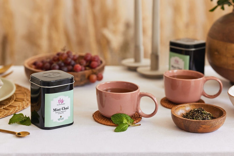 Mint Chai - Natural Green Tea with Spearmint | Verified Sustainable by Brown Living™