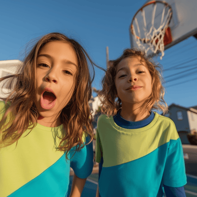 Mint Cooler Unisex Tee - 100% Certified Organic Cotton & Azo-Free Dyes – Kids T-Shirts on Brown Living™. SKU: KT01A-2-4Y. Img 2.