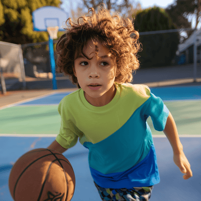 Mint Cooler Unisex Tee - 100% Certified Organic Cotton & Azo-Free Dyes – Kids T-Shirts on Brown Living™. SKU: KT01A-2-4Y. Img 1.