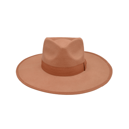 Mirage Fedora Hat | Classic Structured Fedora For Travel & Everyday St – Womens Hat on Brown Living™. SKU: MBNL006006. Img 11.