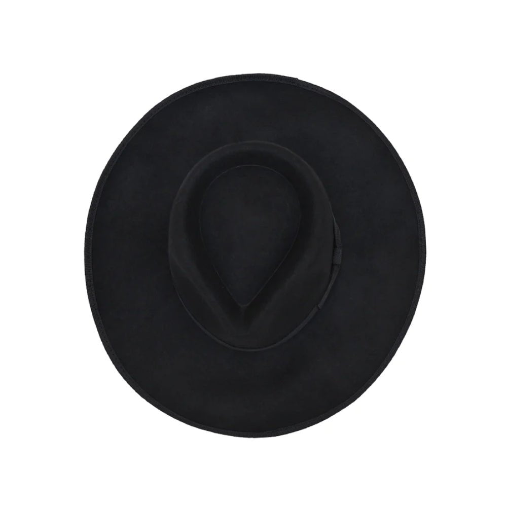 Mirage Fedora Hat | Classic Structured Fedora For Travel & Everyday St – Womens Hat on Brown Living™. SKU: MBNL006007. Img 6.