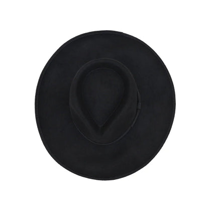 Mirage Fedora Hat | Classic Structured Fedora For Travel & Everyday St – Womens Hat on Brown Living™. SKU: MBNL006007. Img 6.