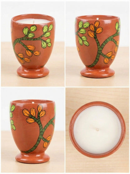 Mitti & Myth Candle | Handcrafted Clay Candle With Earthy Aroma – Candles & Fragrances on Brown Living™. SKU: GDBPSCMDMC02. Img 2.