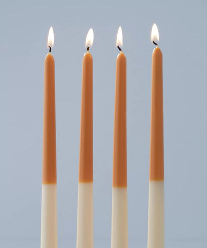 Mix & Match Tapered Candles - Black - Set of 4 – Candles & Fragrances by Rasa Home available on Brown Living™. Orange . SKU: BTCB05903_N. Img 5.