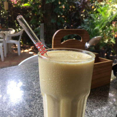 Mix Swirl Glass Straws Pack of 6 – Drinking Straws & Stirrers on Brown Living™. SKU: 06 - LXPX - 9442. Img 5.