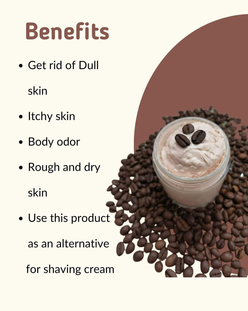 Mocha Latte Coffee Whipped Cream Soap and Body Wash | Verified Sustainable by Brown Living™