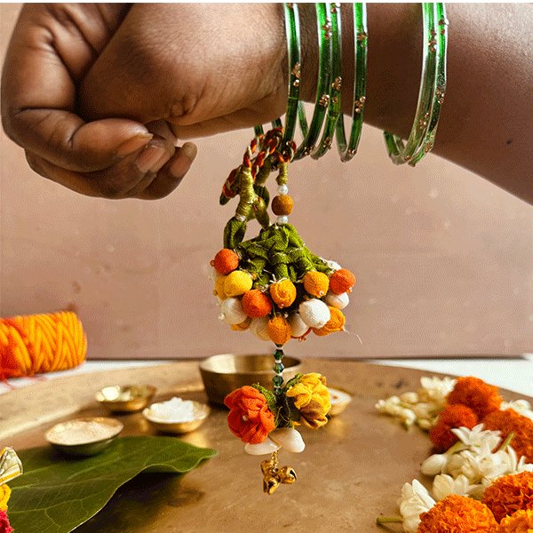 Mogra Ki Kali - Plantable Lumba Rakhi for Bhabhi | Verified Sustainable by Brown Living™