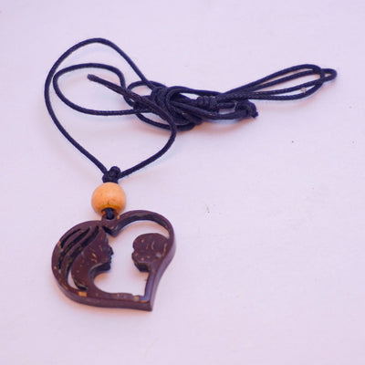 Mom With Baby Pendant And Earring Set Motherhood Jewellery – Womens Jewelry Sets on Brown Living™. SKU: EAR-MAD-032. Img 3.