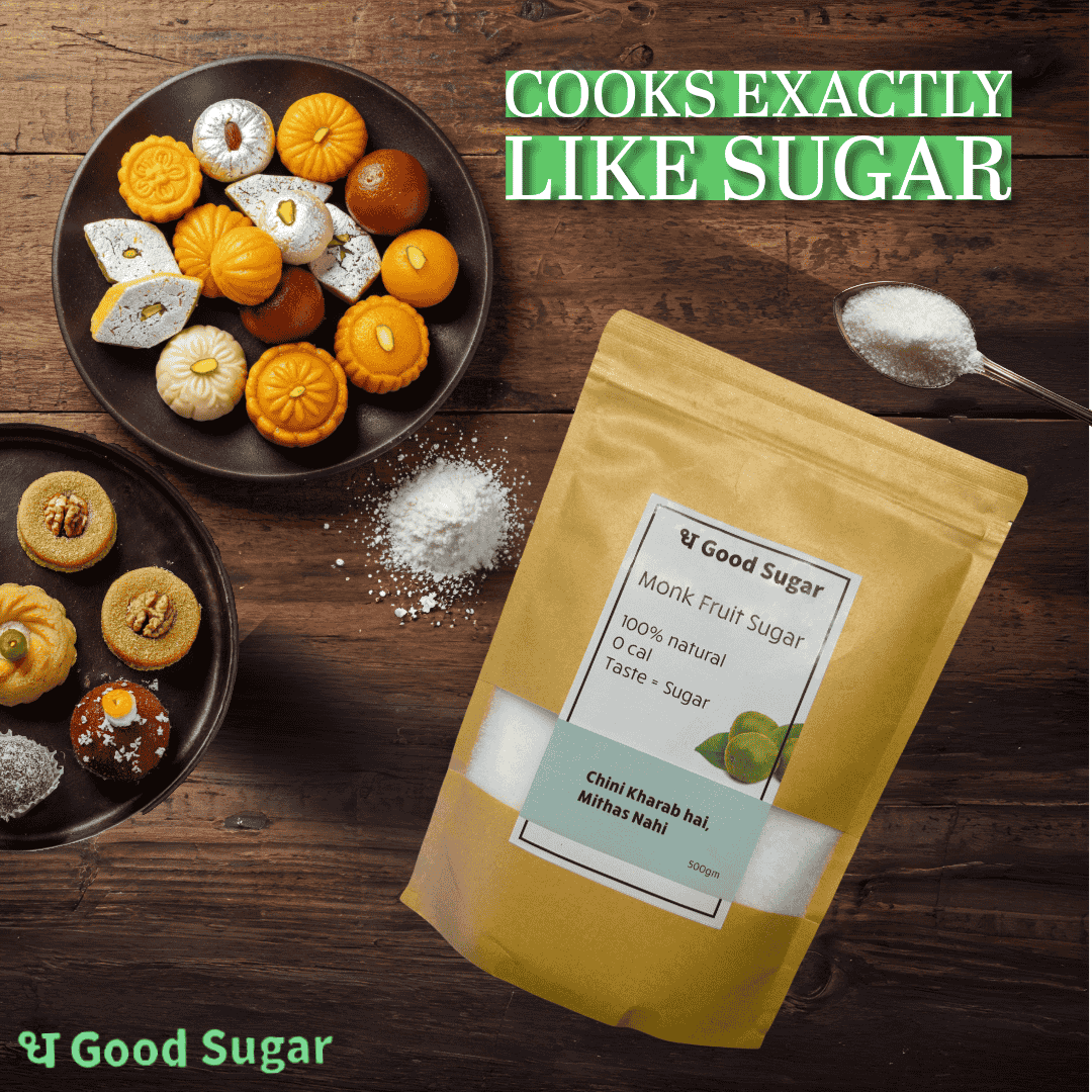 Monk Fruit Sugar | Natural Zero - Calorie Sweetener – Cooking & Baking Supplies on Brown Living™. SKU: TGS_MFS_001. Img 7.