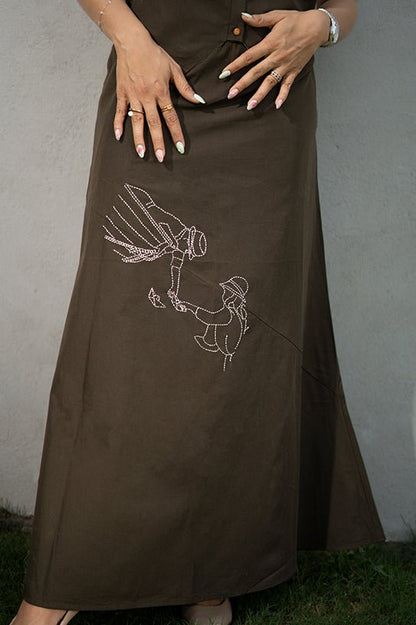 Monsoon Echoes Co - ord Set | Stylish Women’s Outfit – Womens Co - Ord Sets on Brown Living™. SKU: AAYU-0057. Img 2.