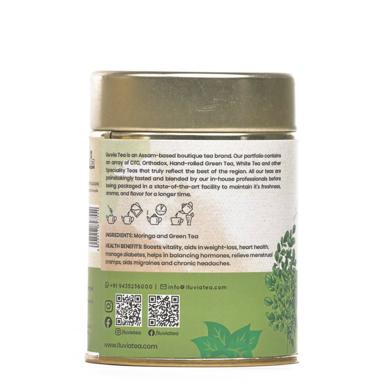 Moringa Boost Tea|Nutrient - Rich|Vitality and Digestive Health - 50g | Verified Sustainable by Brown Living™