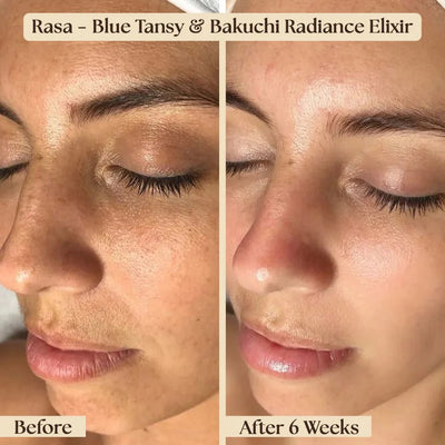 Morning Skincare Set: Balm, Face Mist & Radiance Face Oil – Face Oil on Brown Living™. SKU: ORG_RS_GUL_NIKH. Img 4.