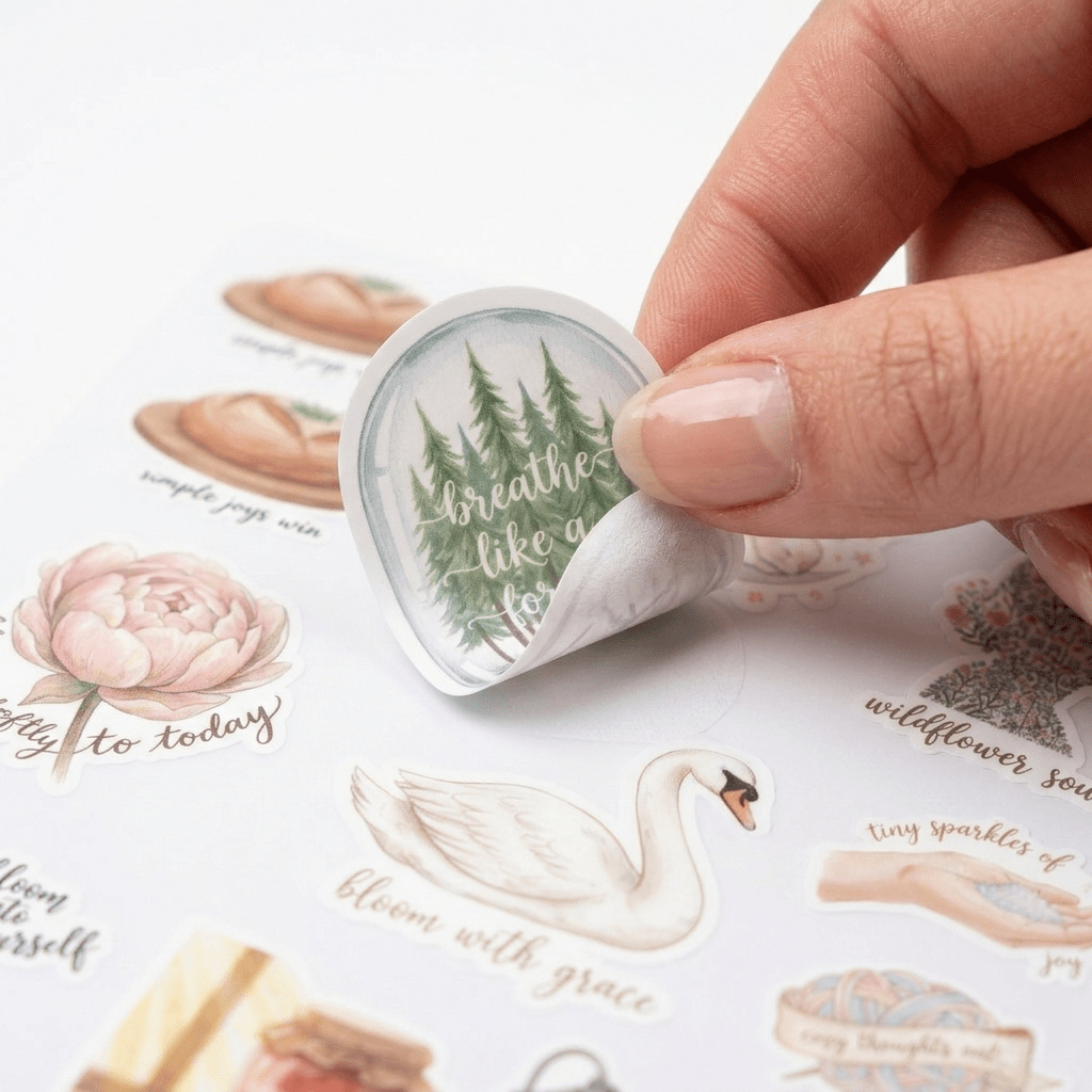 Motivational Mindfulness Quotes Stickers For Journaling & Vision Board – Stationery on Brown Living™. SKU: 14-CA18-MotivationalStickers. Img 3.