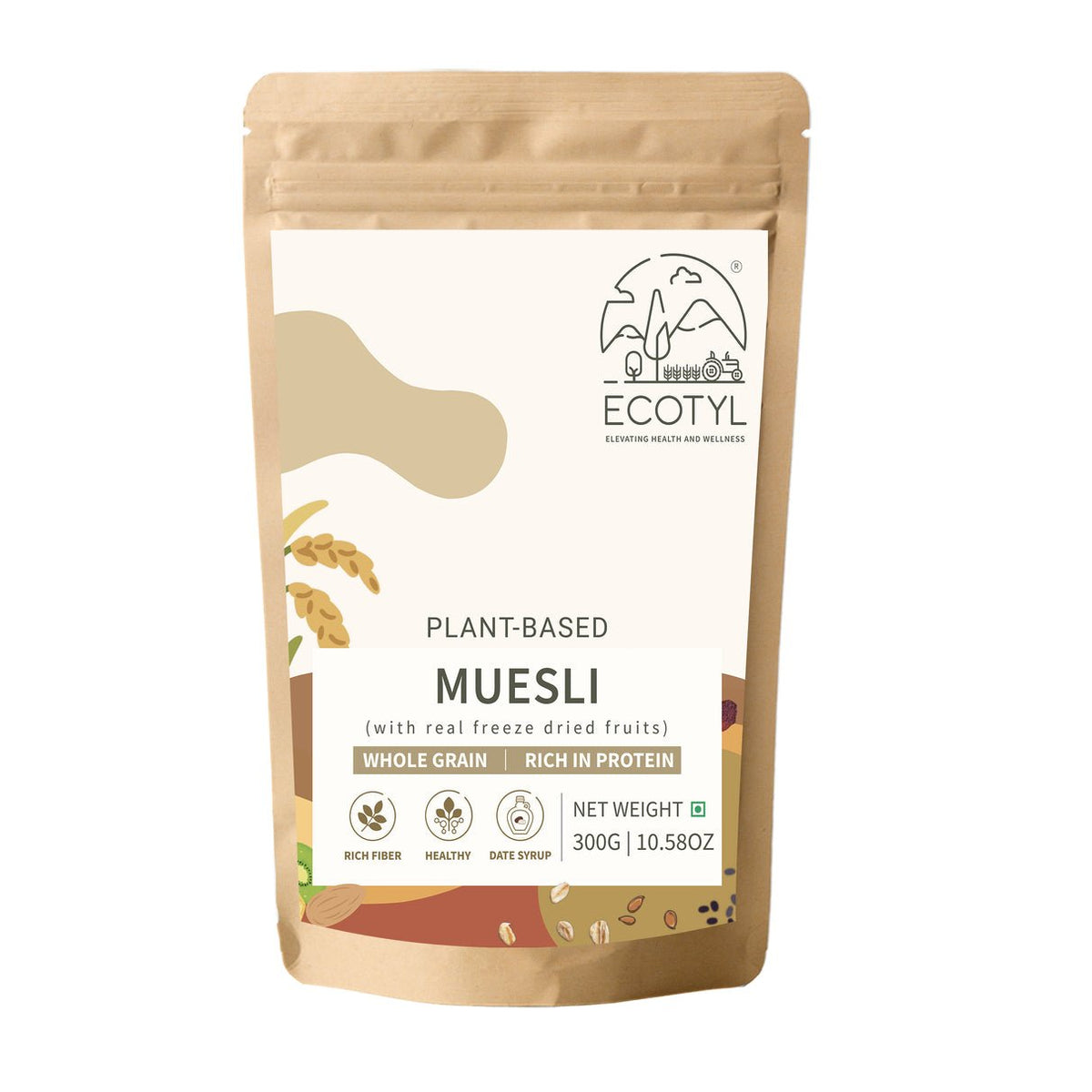 Muesli | Freeze Dried Fruits | Nuts Mix | 300g – Cereal & Meusli on Brown Living™. SKU: ECOTYL00055. Img 5.