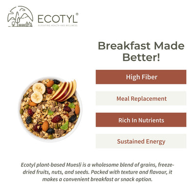 Muesli | Freeze Dried Fruits | Nuts Mix | 300g – Cereal & Meusli on Brown Living™. SKU: ECOTYL00055. Img 2.