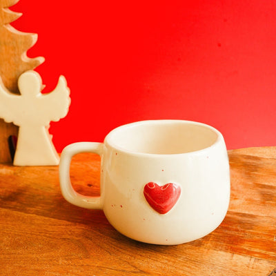 Mug of Love – Stylish Ceramic Gift Mug – Mugs on Brown Living™. SKU: S - 407. Img 7.