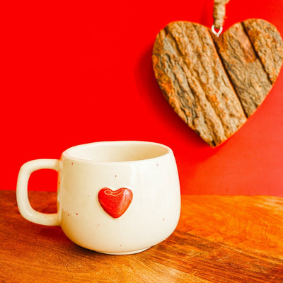 Mug of Love – Stylish Ceramic Gift Mug – Mugs on Brown Living™. SKU: S - 407. Img 6.