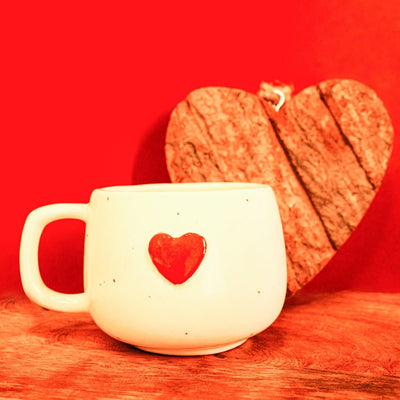 Mug of Love – Stylish Ceramic Gift Mug – Mugs on Brown Living™. SKU: S - 407. Img 3.