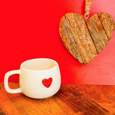 Mug of Love – Stylish Ceramic Gift Mug – Mugs on Brown Living™. SKU: S - 407. Img 5.