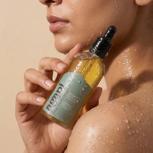 Mugwort Body Oil | Nourishing Skin Oil | 100 ml – Body Oil on Brown Living™. SKU: MMO-01. Img 2.