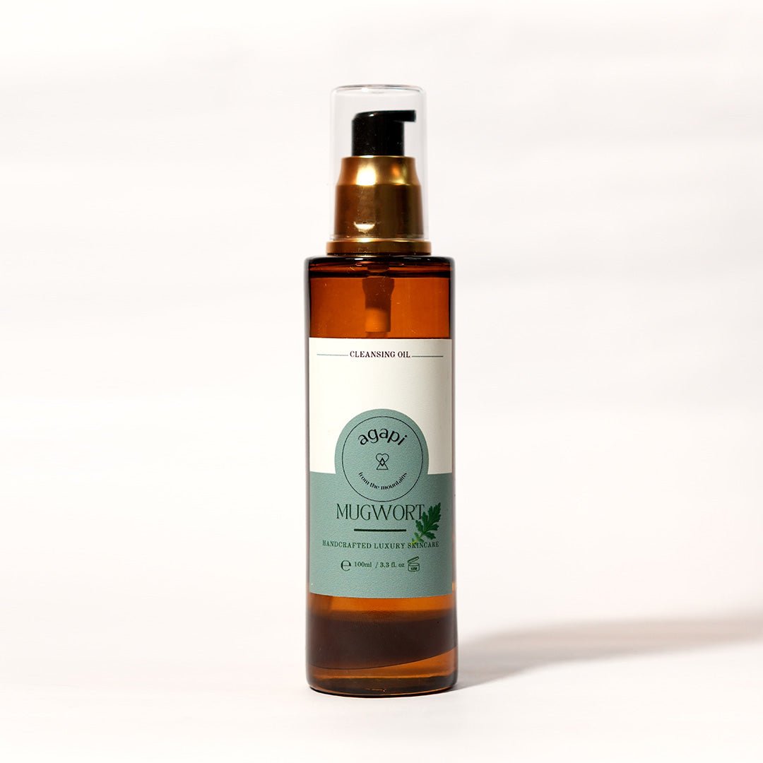 Mugwort Cleansing Oil - 100ml – Face Oil by Agapi available on Brown Living™. . SKU: MCO - 01. Img 1.