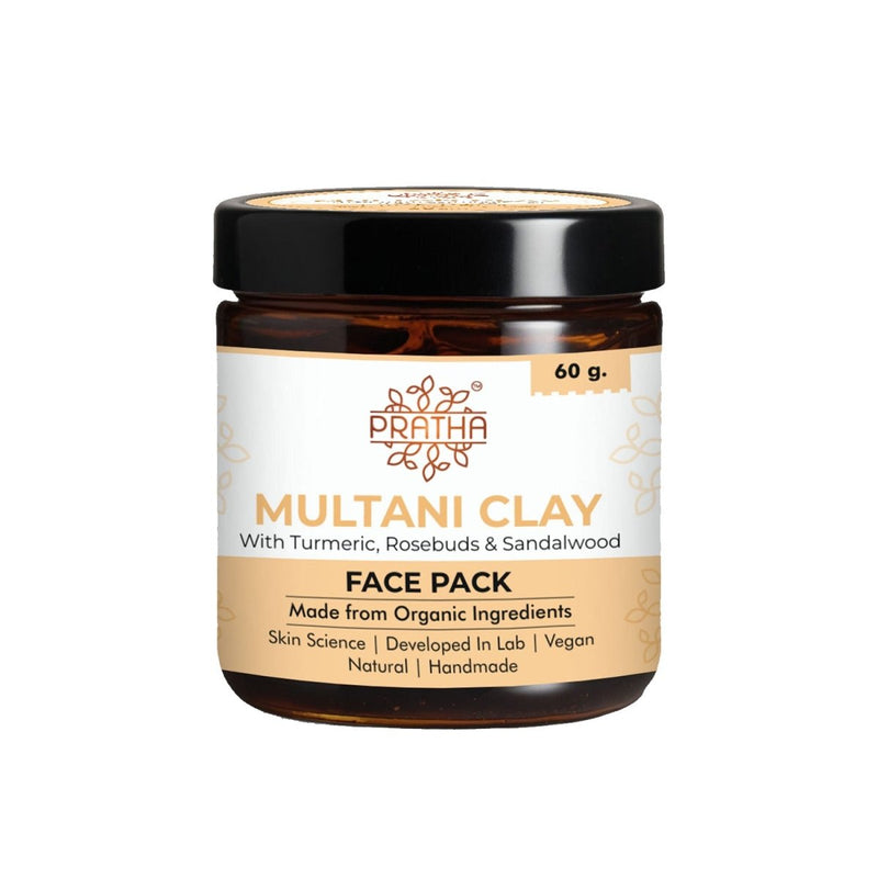 Multani Clay with turmeric and rosebuds (Pack of 2) | Verified Sustainable Face Pack on Brown Living™