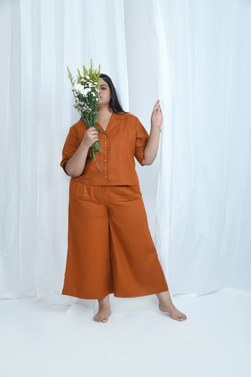 Multi Pocket Hemp Wide Leg Pants | Limited Edition Color | Verified Sustainable Womens Pants on Brown Living™