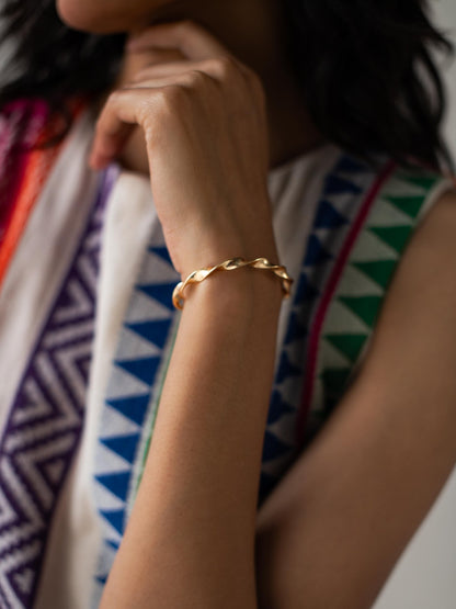 Multicolor Cotton Jacquard Asymmetrical Sleeveless Top for Women – Womens Top on Brown Living™. SKU: DCSS25T03S. Img 3.