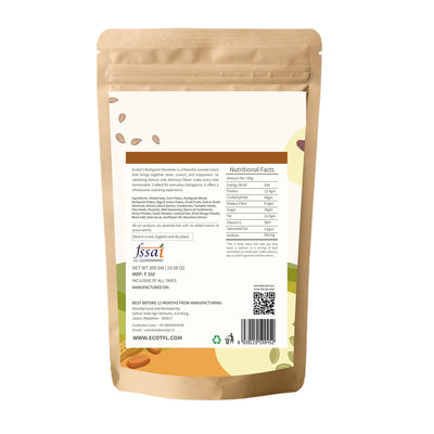 Multigrain Namkeen | Roasted Snack | Seeds & Nuts Mix | 300g – Savouries on Brown Living™. SKU: ECOTYL00056. Img 6.