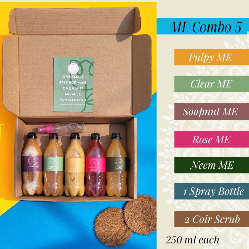 Multipurpose Bio Enzyme | Combo of 5 bottles | 250 ml each | Verified Sustainable by Brown Living™