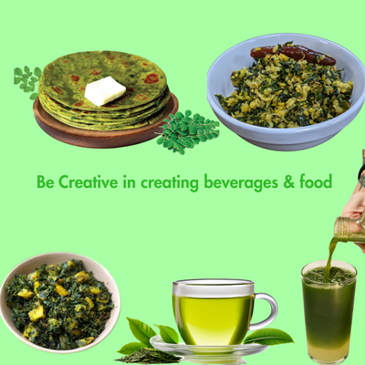 Multipurpose Moringa Tea Leaves (40g) | Pure Dried Moringa – Tea on Brown Living™. SKU: moringa1. Img 5.