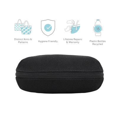 Muse Utility Pouch | Recycled Plastic Yarn Organizer – Travel Organiser on Brown Living™. SKU: UPouch001. Img 4.
