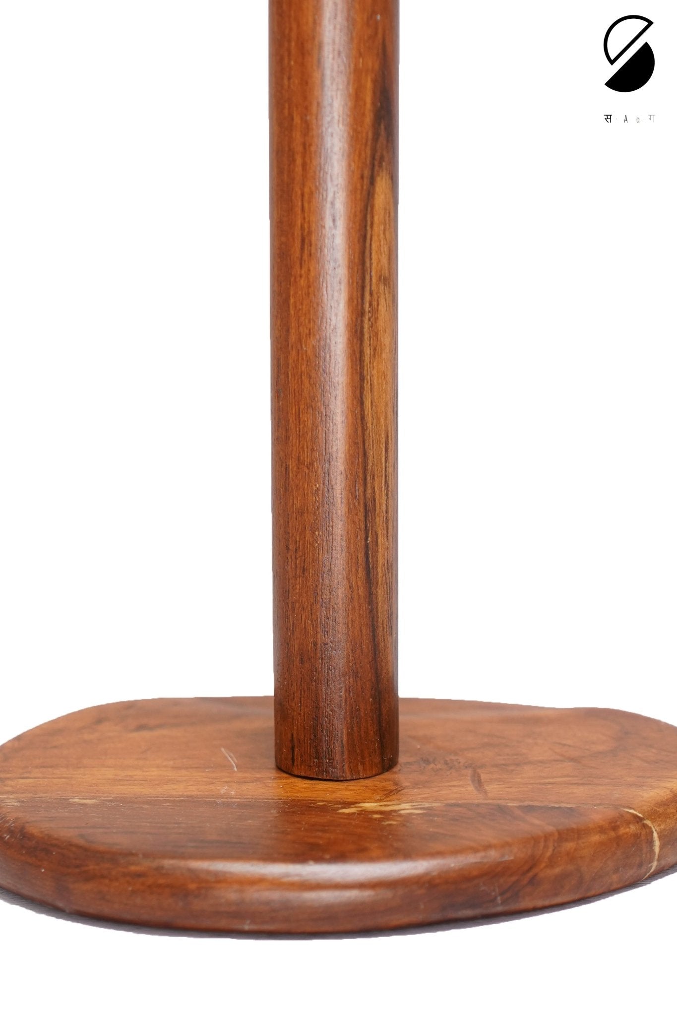 Mushroom Tissue Roll Holder | Wooden Tissue Paper Stand – Home Décor on Brown Living™. SKU: MTR. Img 4.