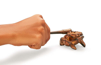 Musical Wooden Frog | Verified Sustainable by Brown Living™