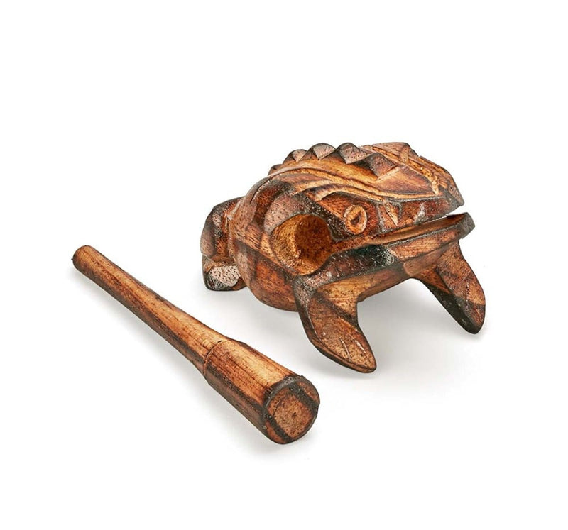 Musical Wooden Frog | Verified Sustainable by Brown Living™