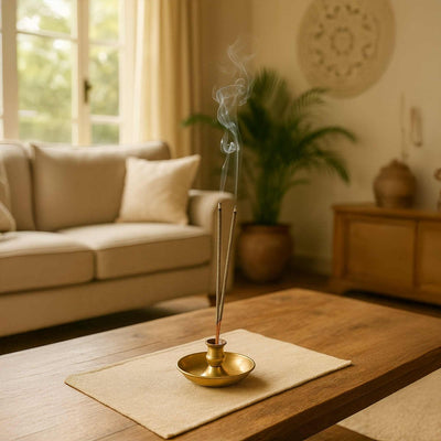 Musk Handrolled Natural Incense Sticks Pack of 30 – Candles & Fragrances by HERITAGE BOX available on Brown Living™. . SKU: AG004TI. Img 1.