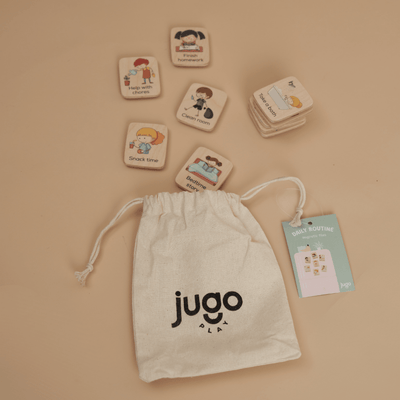 My First Habits | Wooden Magnetic Habit Tiles for Toddlers – Learning And Educational Toys on Brown Living™. SKU: JP-31. Img 3.