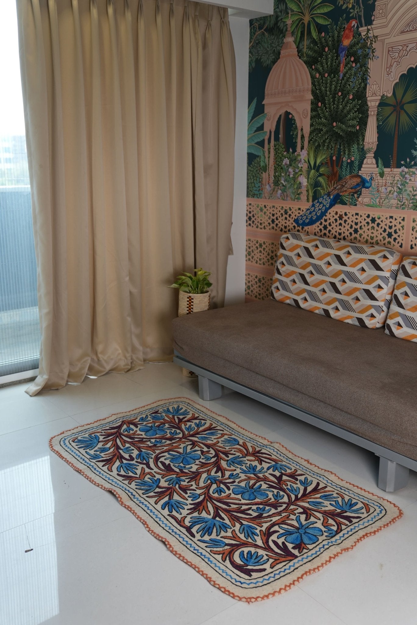 Namda Living Room Rug – Mats & Rugs on Brown Living™. SKU: b0_rug_0283. Img 20.