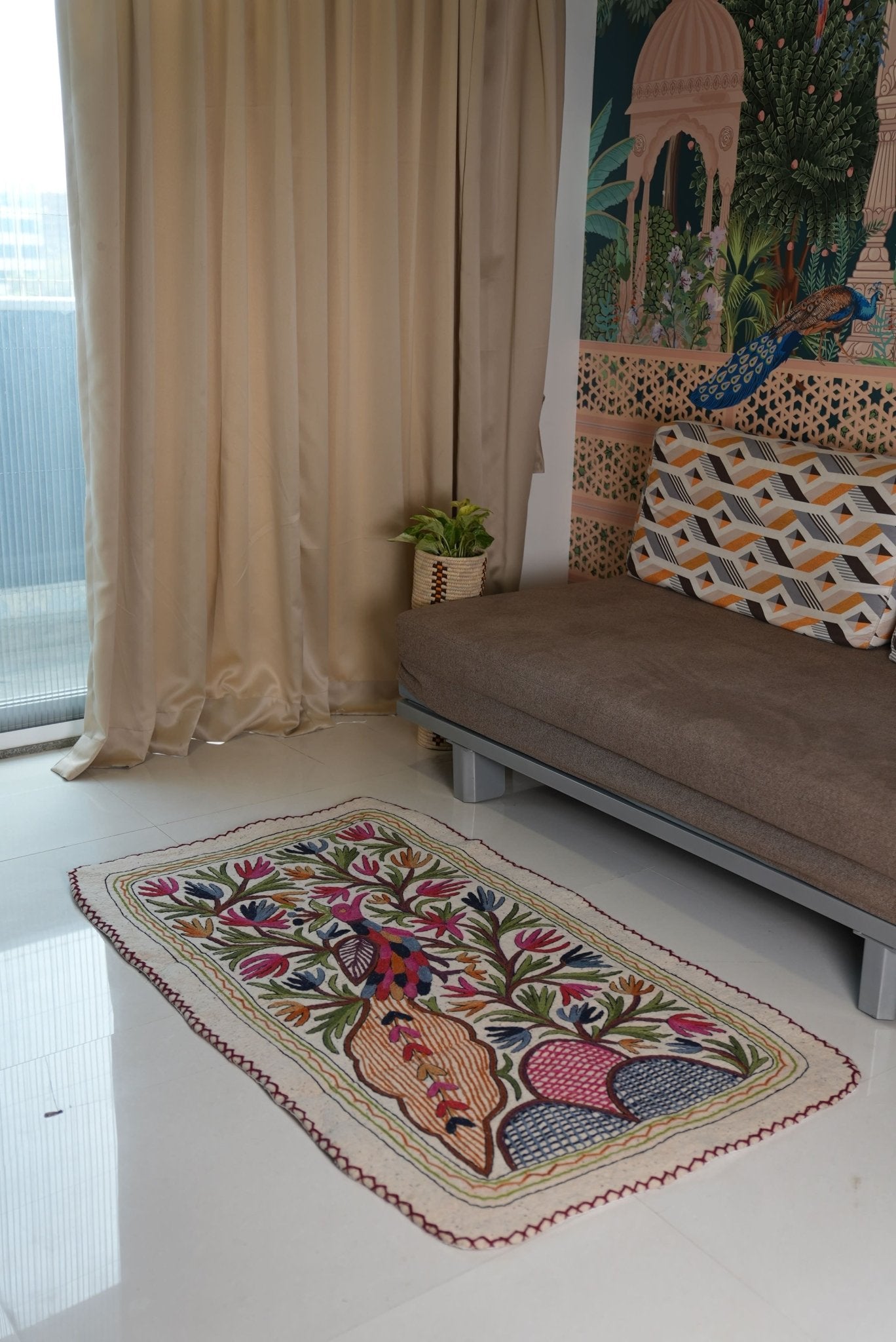 Namda Living Room Rug – Mats & Rugs on Brown Living™. SKU: b0_rug_0283. Img 22.