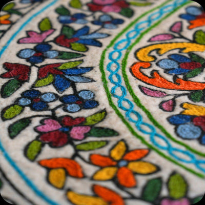 Namda Round Rug | 3 inch – Mats & Rugs on Brown Living™. SKU: b0_rug_0228. Img 11.